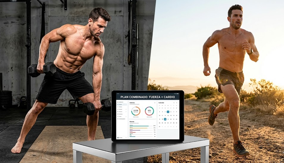 Cómo combinar cardio y pesas sin perder músculo