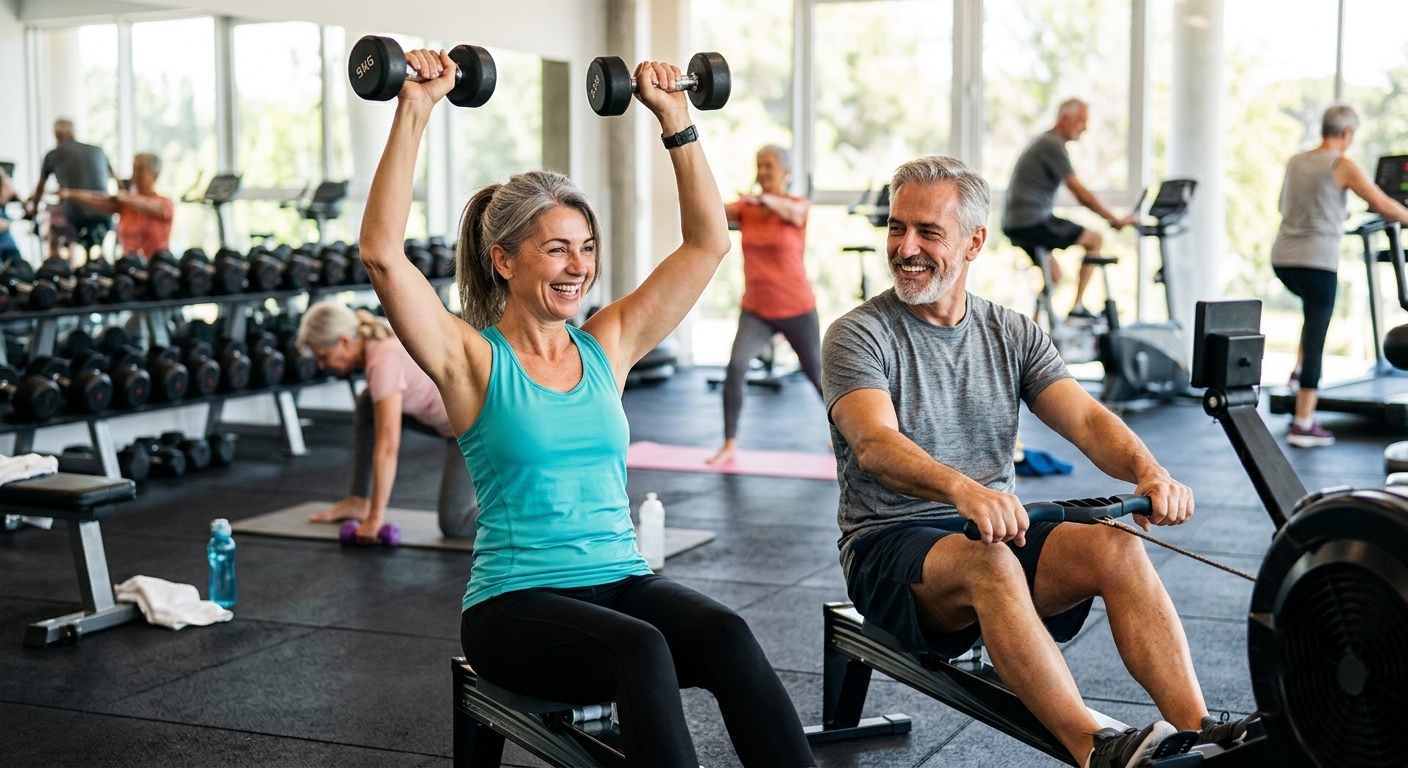 Gimnasio después de los 40 años: la mejor inversión para vivir más y mejor